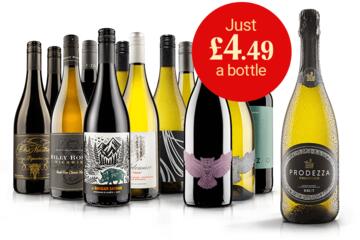 Discovery Wine Club Mixed Case with Free Prosecco