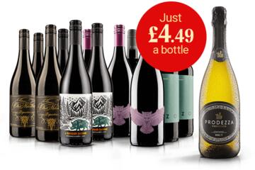 Discovery Wine Club Red Case with Free Prosecco