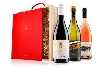 Best Sellers Mixed Wine Trio in Wooden Gift Box