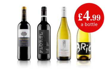 The Best of Virgin Wines Four Bottle Mixed Case