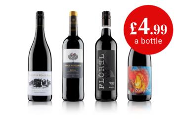 The Best of Virgin Wines Four Bottle Red Case