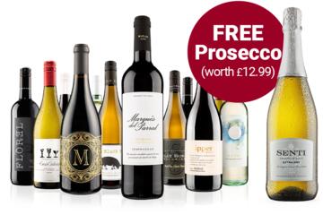 The Best of Virgin Wines Mixed Case plus FREE Prosecco