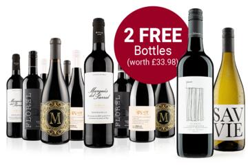The Best of Virgin Wines Red Case plus FREE Bottles