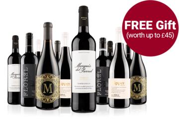 The Best of Virgin Wines Red Case plus Freebie