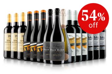 WineBank 15-Bottle Red Selection