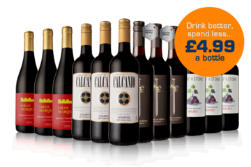 12 Bottle Red Welcome Case