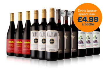 12 Bottle Red Daily Mail Welcome Case