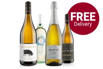 The Best of Virgin Wines Four Bottle White Case plus 1000 Virgin Points