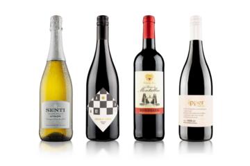 Vintage by Saga Four Bottle Red Spring Selection