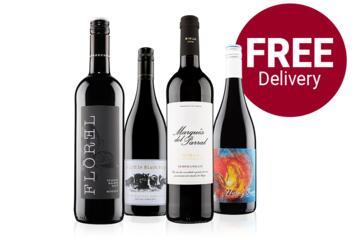 The Best of Virgin Wines Four Bottle Red Case