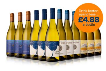 12 Bottle White Welcome Case