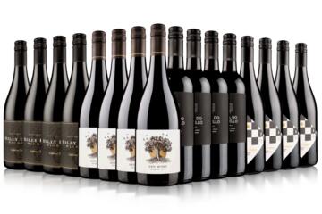 The Grand 16 Bottle Red Case