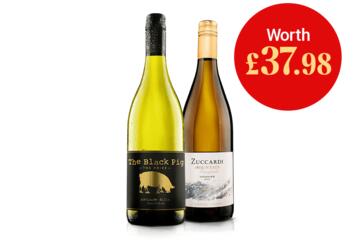 The Black Pig The Prize Chardonnay and the Zuccardi Mountain Vineyards Viognier