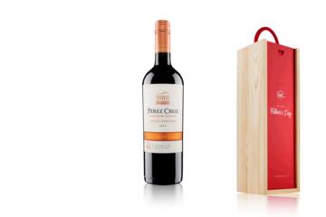 Dad's Premium Red Wine in Wooden Gift Box