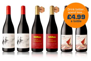 6 Bottle Red Welcome Case