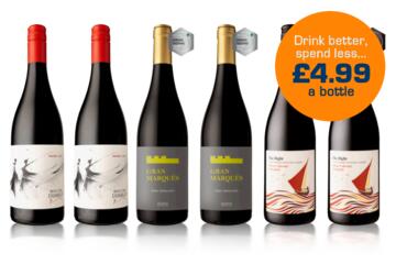 Sun Club Six Bottle Red Welcome Case