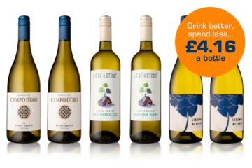 Six Bottle White Welcome Case