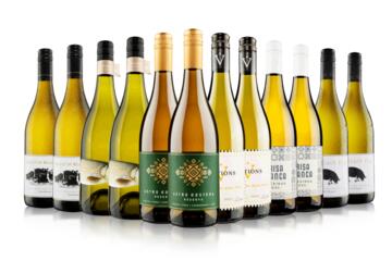 Clean and Crisp White Wines 12 Bottle Case