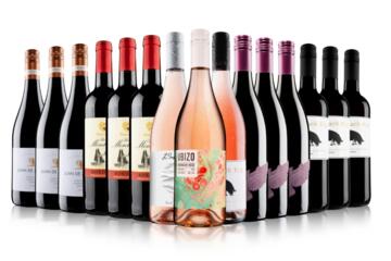 Three Free Rosé Red Wine Case