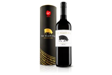 Black Pig Merlot in Black Pig Gift Tube