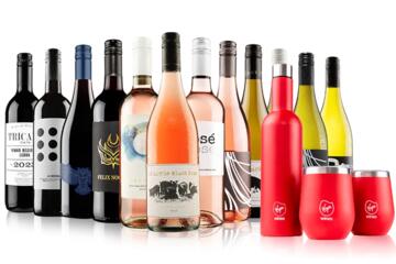 Keep It Cool Mixed Wine Case with Insulated Bottle and Cups