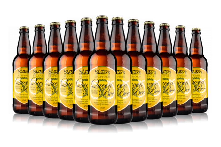 Slater's Queen Bee Honey Beer Box