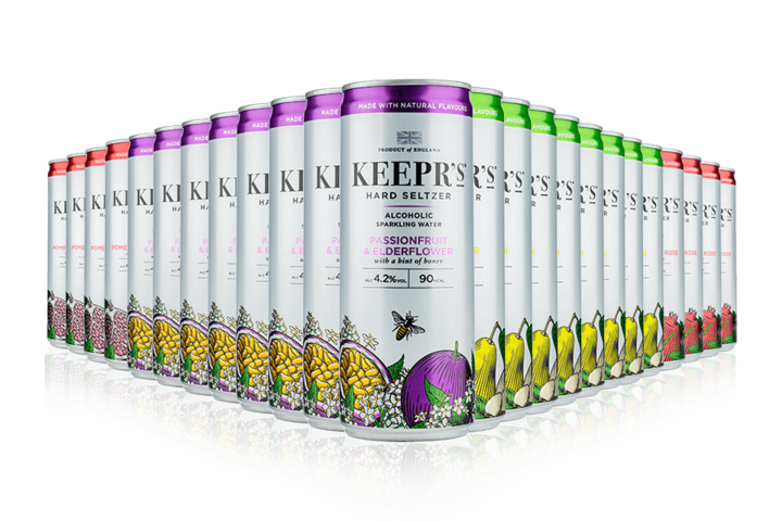 Keepr's Mixed Vodka Seltzers 24 Pack