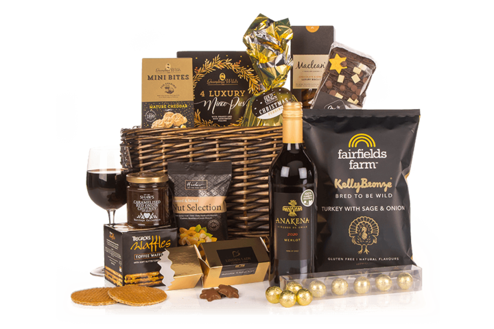 Christmas Cracker Hamper with Chilean Merlot