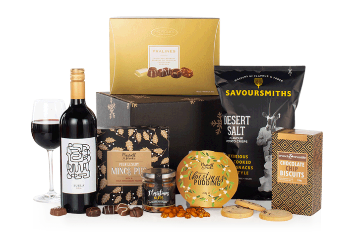 Christmas Carol Hamper with Spanish Red