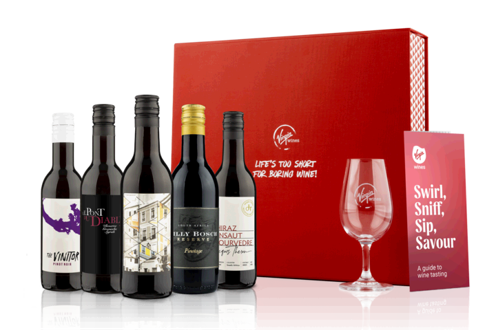 Virgin Wines Red Wine Tasting Gift Box