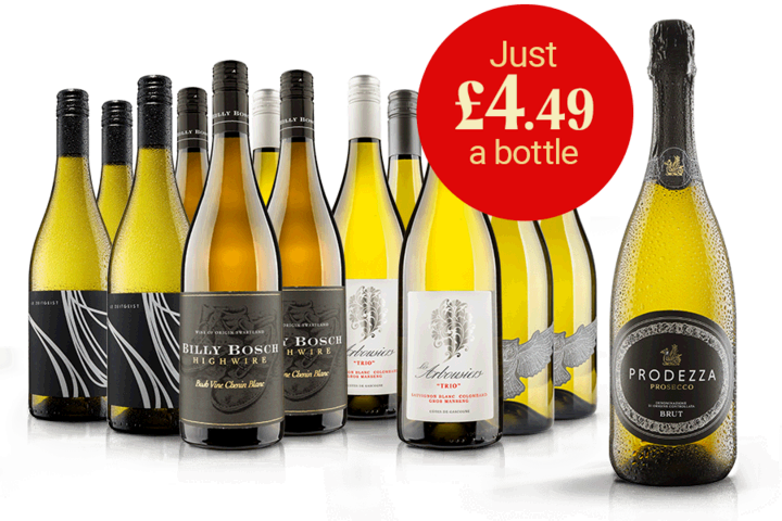 Discovery Wine Club White Case with Free Prosecco