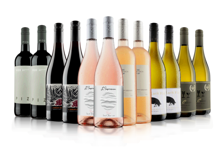 Red, White and Rose Mixed Wine Case