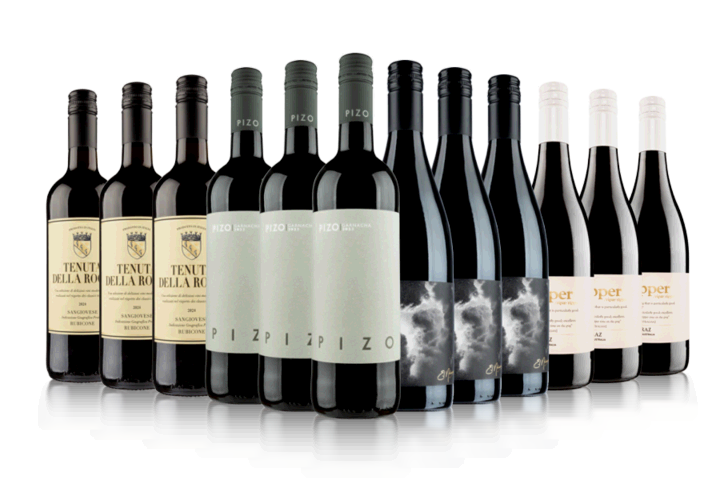WineBank Introductory Red Case plus FREE Delivery
