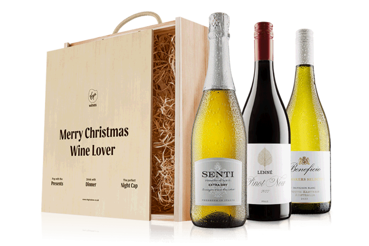 Christmas Day Mixed Wine and Prosecco Gift Box