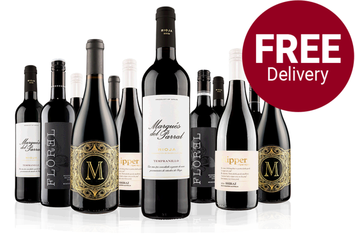 The Best of Virgin Wines Red Case