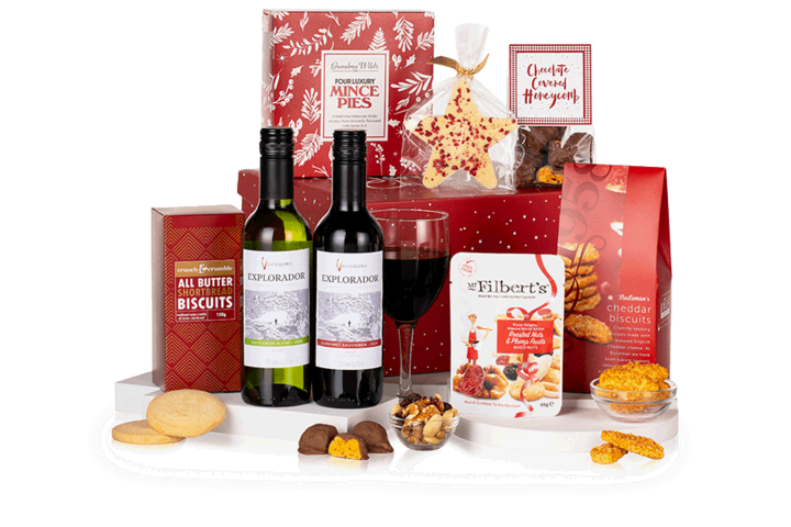Christmas Cheer Mixed Wine Hamper