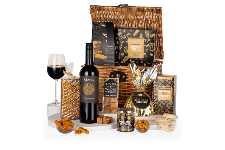Seasons Greetings Red Wine Hamper
