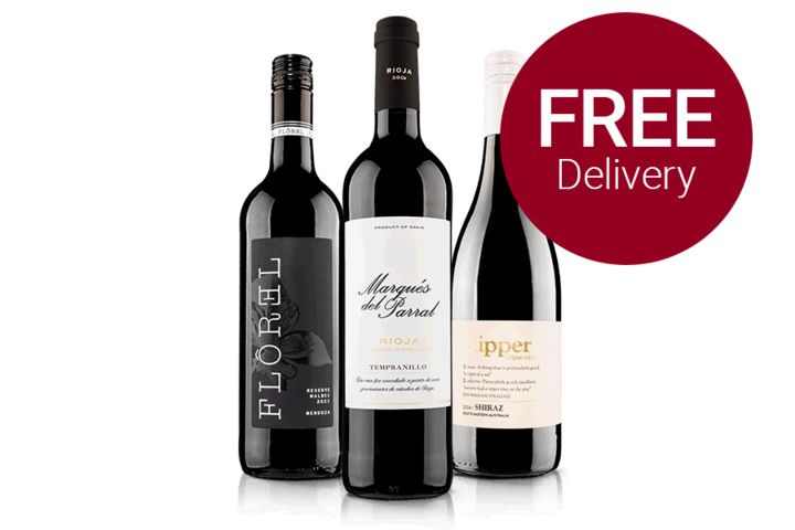The Best of Virgin Wines Red Trio