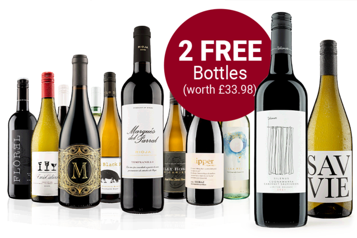 The Best of Virgin Wines Mixed Case plus FREE Bottles