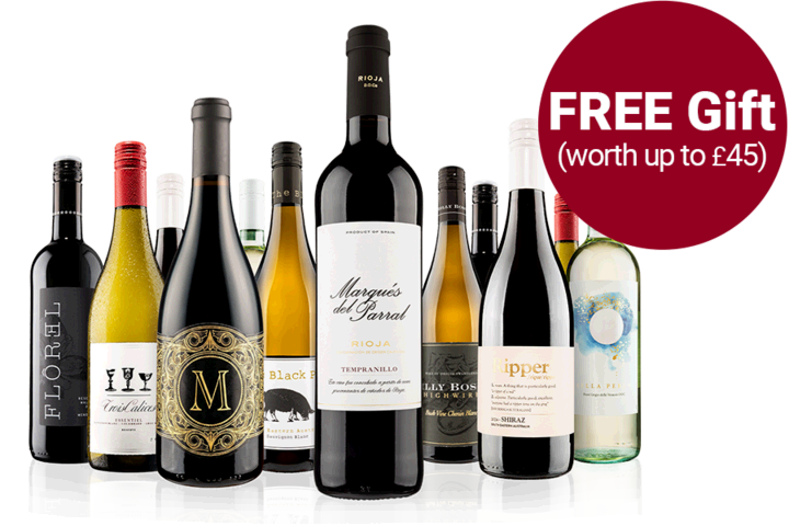 The Best of Virgin Wines Mixed Case plus Freebie