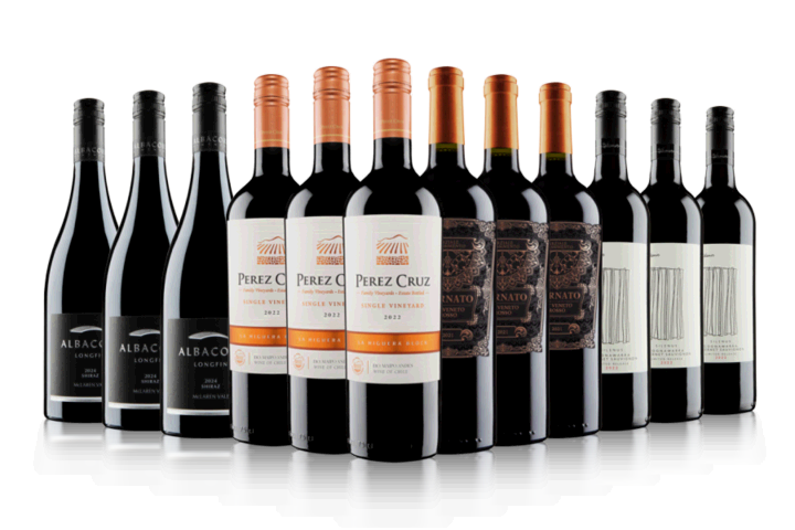 The Legends Red Wine Case