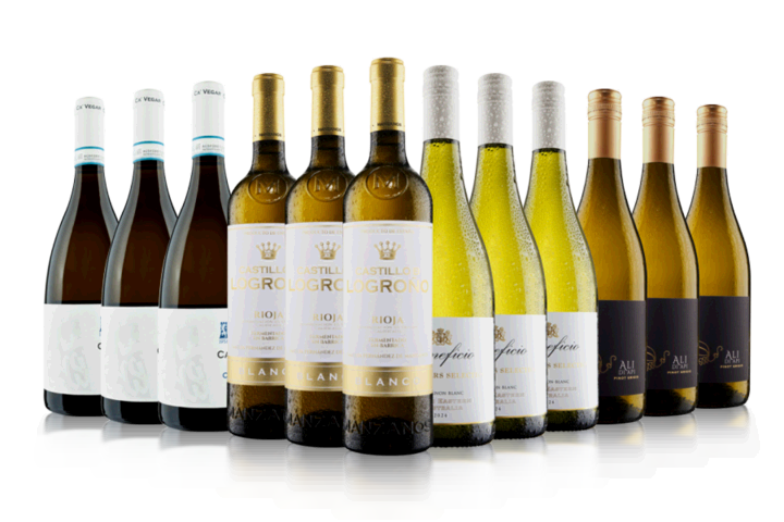 The Legends White Wine Case