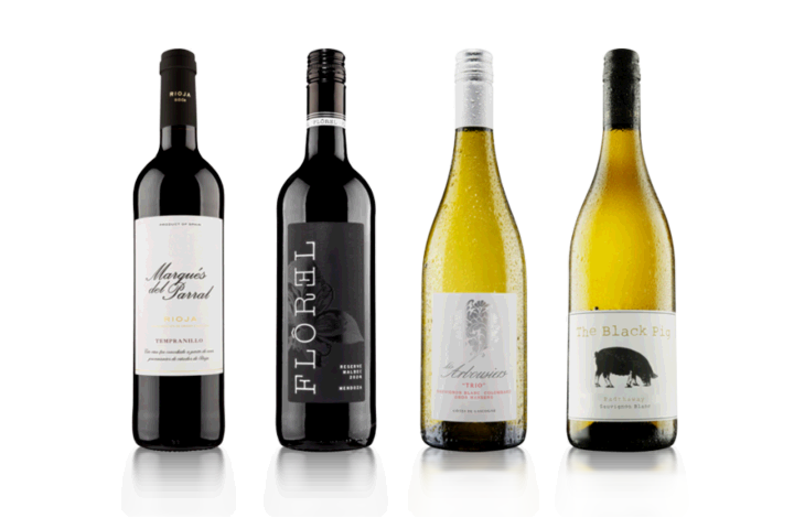 The Best Of Vintage by Saga Four Bottle Mixed Case