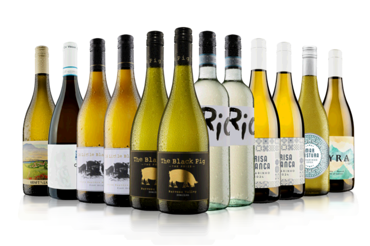 Clean and Crisp White Wines 12 Bottle Case