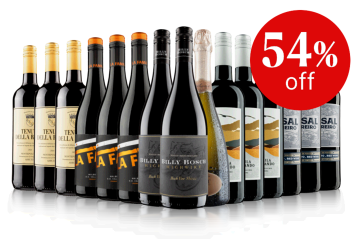 WineBank 15-Bottle Red Selection