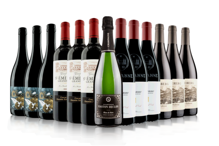 Christmas Luxury Red Wine Case