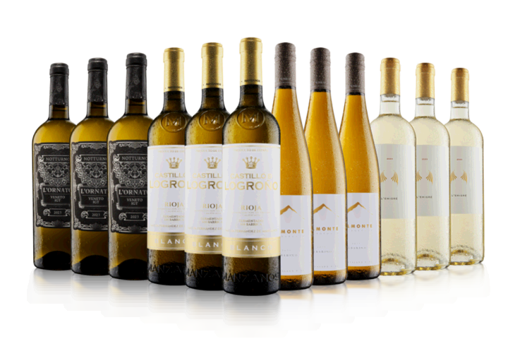 Top Drawer White Wine Case