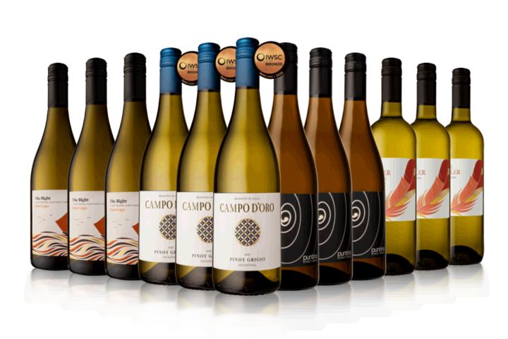 12 Bottle Pinot Grigio Selection