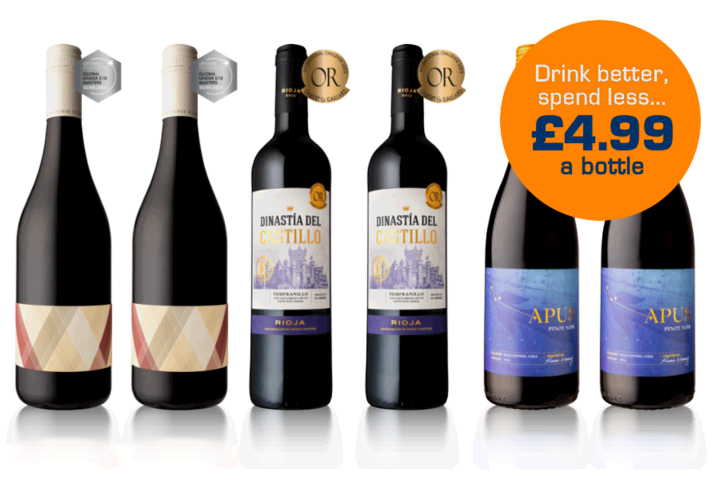 Best of Warehouse Wines Red Taster Pack
