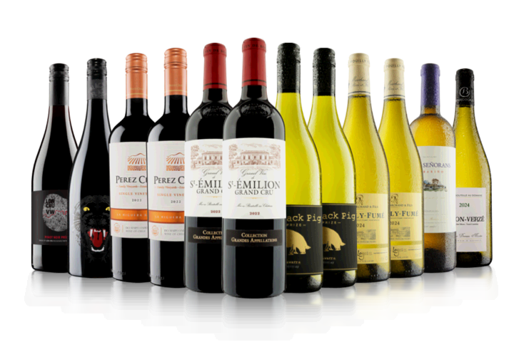 Aficionados Only 12 Bottle Mixed Wine Case